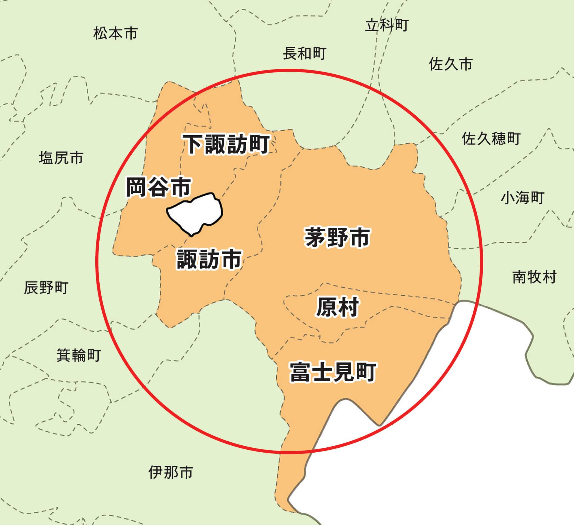 対応エリアマップ